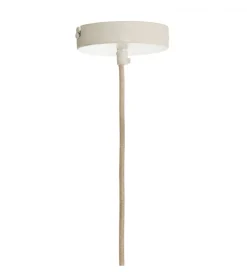 Lampa wisząca ZUBEDO 60 cm kremowa