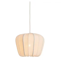 Lampa wisząca ZUBEDO 49 cm kremowa