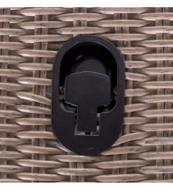 Leżak PISTON 200 cm rattan