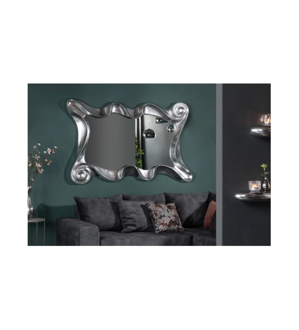 Lustro Alice 160 cm srebrne