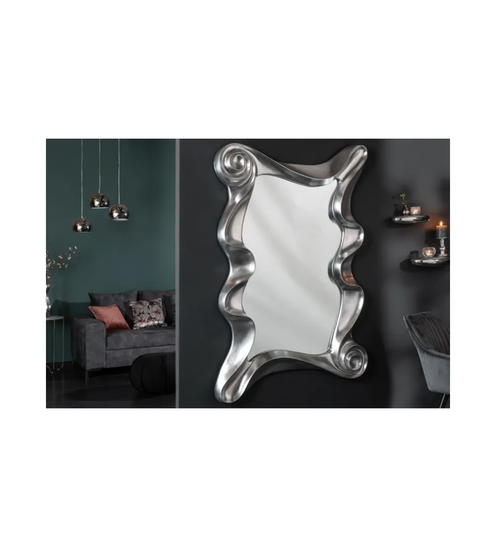 Lustro Alice 160 cm srebrne