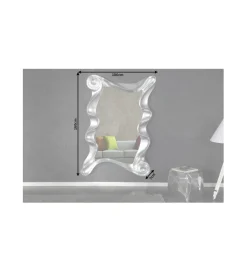 Lustro Alice 160 cm srebrne