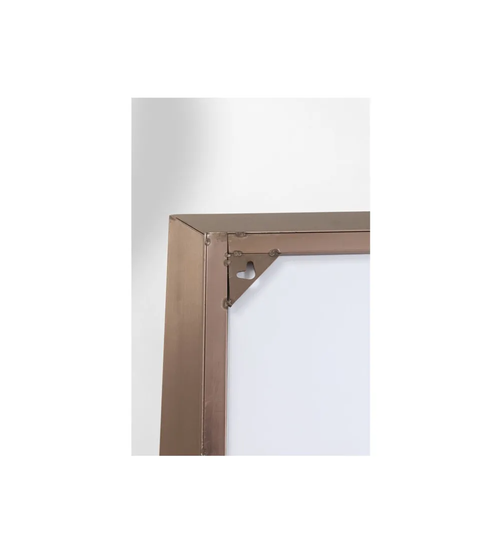 Lustro AREZZO trapez 65 x 160 cm kawowy