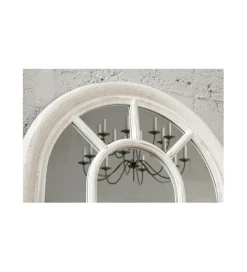 Lustro Ścienne Castillo 140cm Grau Vintage białe