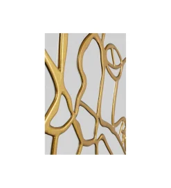 Lustro ścienne Pieces 100 cm złote