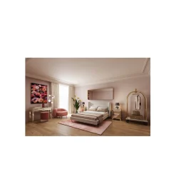 Lustro CURVE MO 70 x 200 cm złote