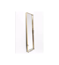 Lustro CURVE MO 70 x 200 cm złote