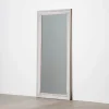 Lustro DEAY 166 cm drewno paulowni szare