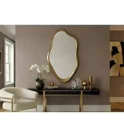 Lustro EMBER 100 cm złote