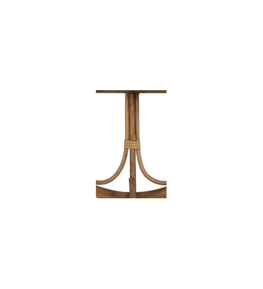 Lustro FEMKI 42 cm ratan naturalny