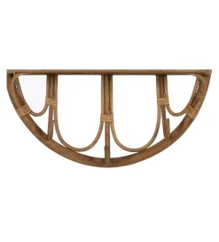 Lustro FEMKI 42 cm ratan naturalny