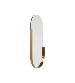 Lustro HIPSTER OVAL 50 x 114 cm złoty