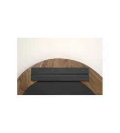 Lustro JORGE 91 x 45 cm drewno akacja naturalne