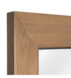 Lustro NATARETO 110 x 186 cm naturalny