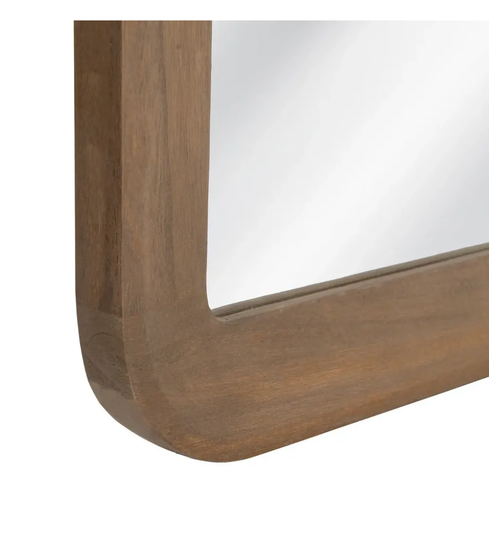 Lustro NOGALE 160 cm drewno paulowni naturalne