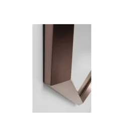 Lustro OCTAGON 120 x 120 cm kawowe