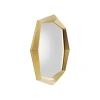 Lustro OCTAGON 80 x 80 cm złote