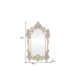 Lustro OPULENT 150 cm złote