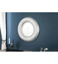Lustro Orriental 60 Cm srebrne