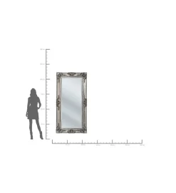 Lustro Royal Residence 203cm srebrne