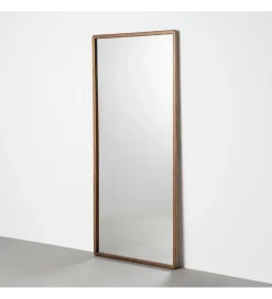 Lustro SITEMATH 180 cm drewno paulowni brązowe