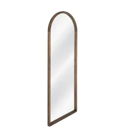 Lustro SITEMATH 160 cm drewno paulowni brązowe