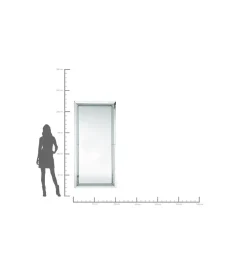 Lustro Soft Beauty 207 cm transparentny