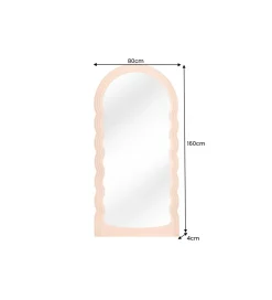Lustro SOTOS 160 cm morelowe