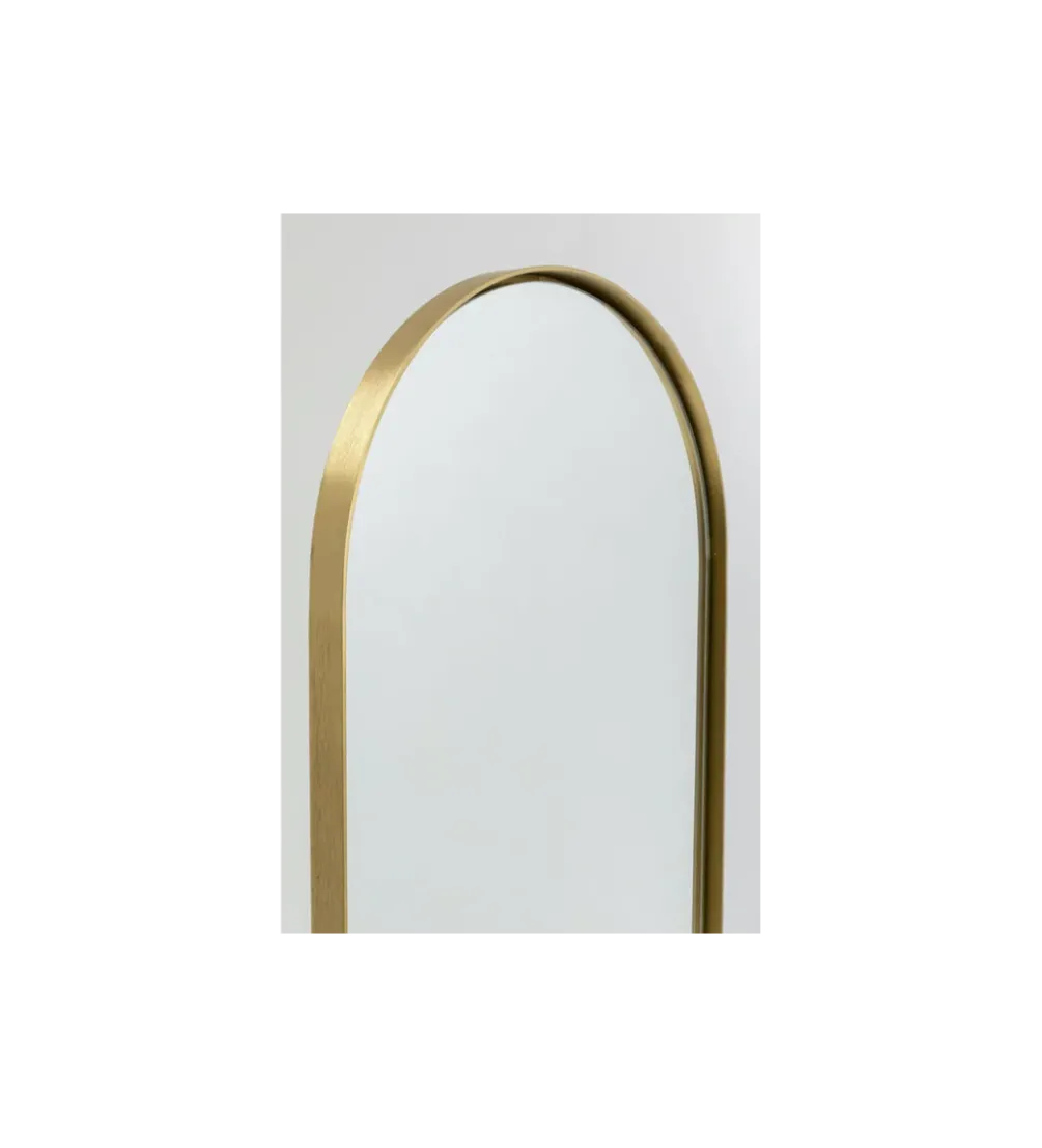 Lustro stojące Curve 170 cm złote