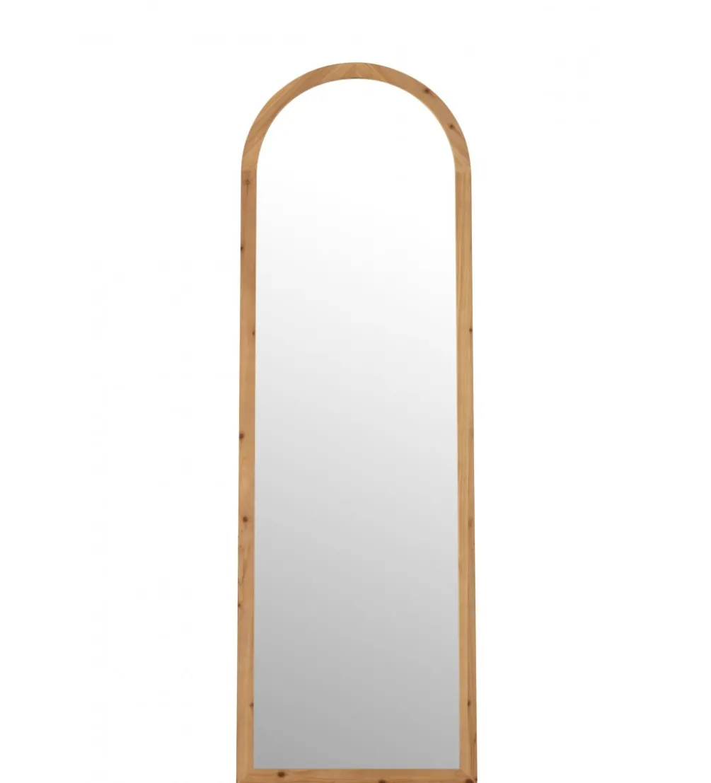 Lustro stojące FERGANUS 162 cm naturalne
