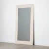 Lustro stojące MISAY 100 cm kremowe