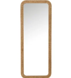 Lustro stojące RECTANGLE 122 cm naturalne