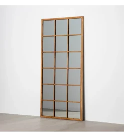 Lustro TAGE 180 cm drewno jodła naturalne