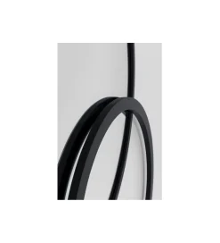 Lustro TRIPLE CIRCLE 124 x 119 cm czarne
