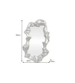 Lustro VENETIA 150 cm srebrny