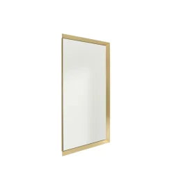 Lustro wiszące AREZZO 80 x 120 cm złote