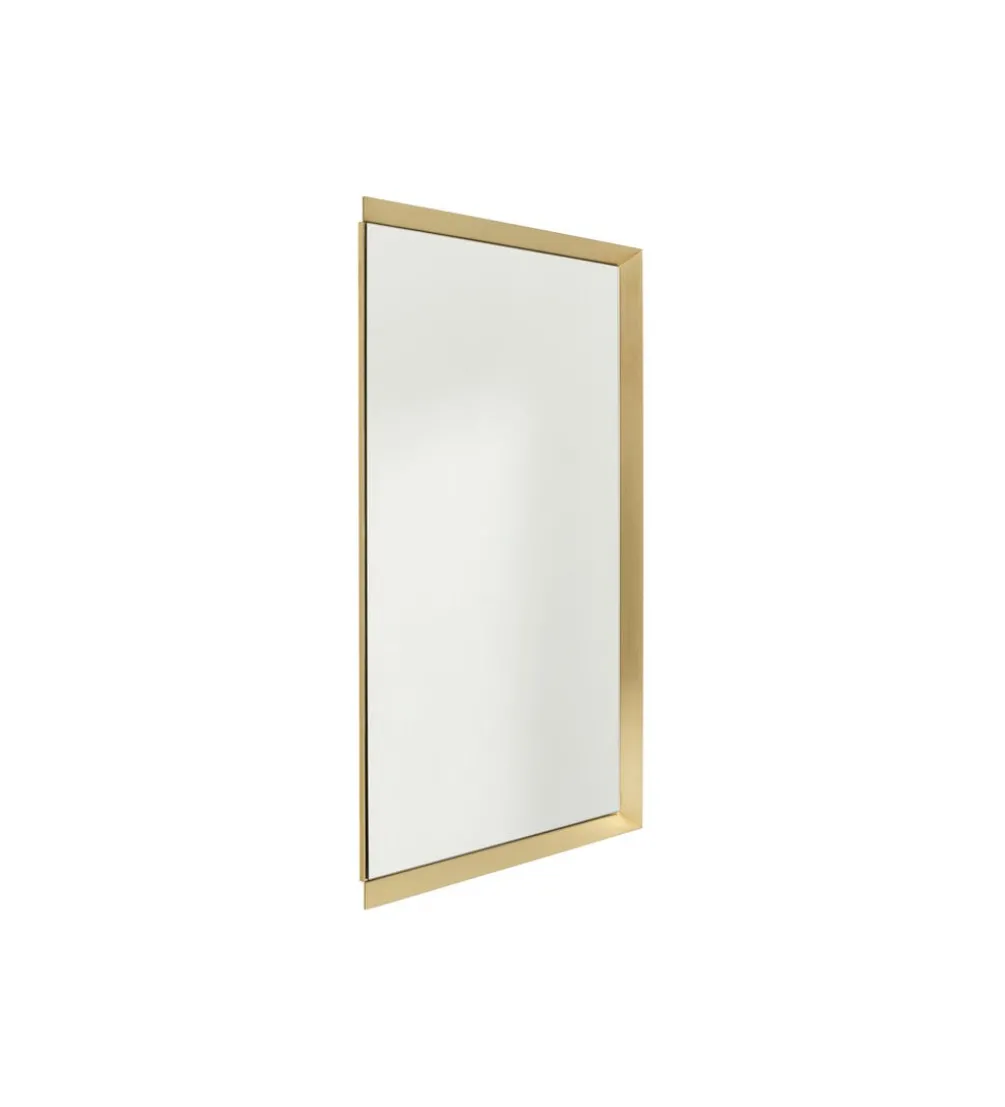 Lustro wiszące AREZZO 80 x 120 cm złote