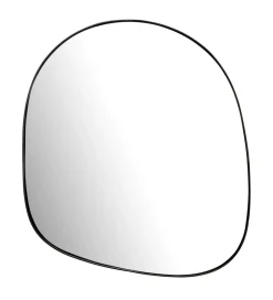 Lustro wiszące DEFORME 53 cm czarne
