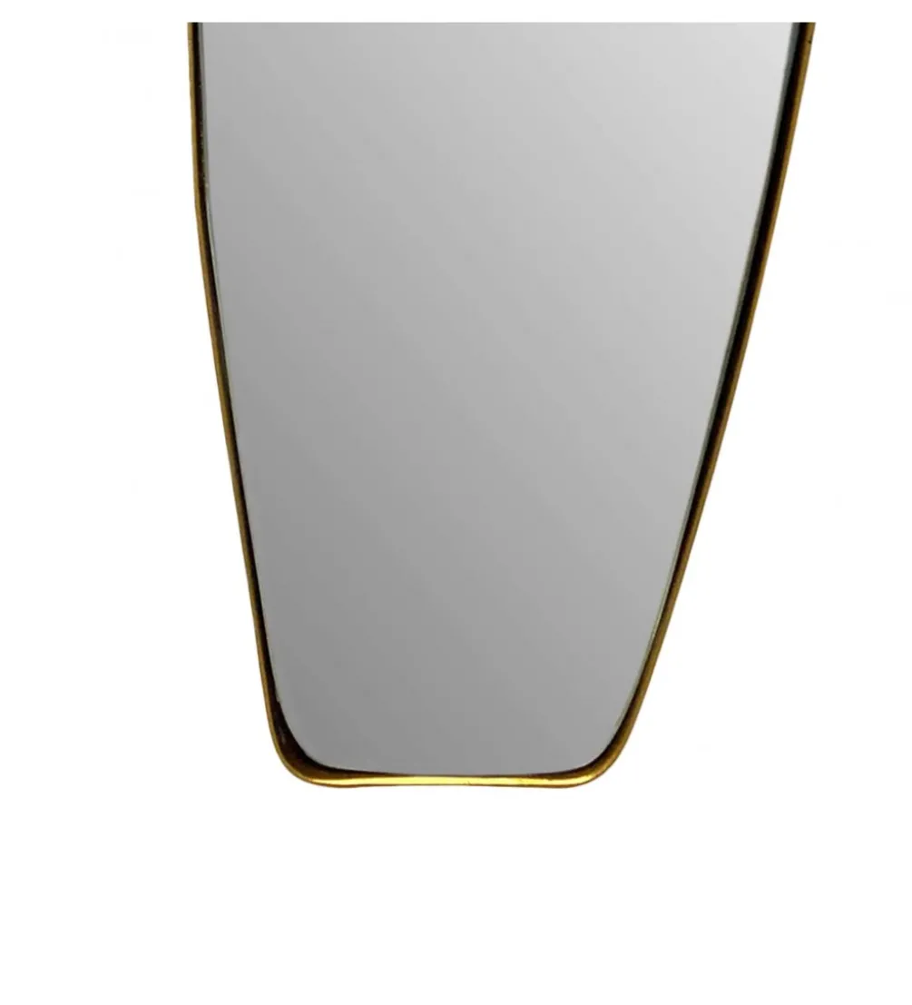 Lustro wiszące DEFORME 90 cm złote