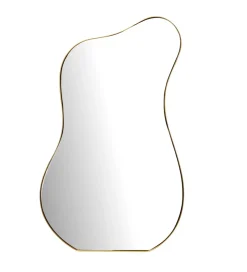 Lustro wiszące DEFORME 100 cm złote
