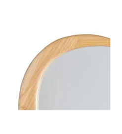 Lustro wiszące ETAPE 57 cm drewno paulowni
