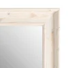 Lustro wiszące OKATA 171 cm naturalna białą rama