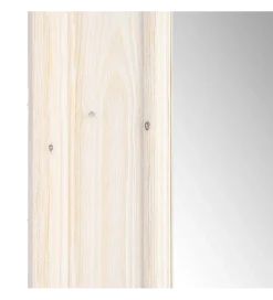 Lustro wiszące OKATA 171 cm naturalna białą rama