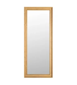 Lustro wiszące OKATA 171 cm naturalna rama