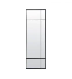 Lustro wiszące RINCON 150 cm czarny matt