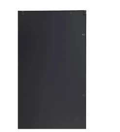 Lustro wiszące RINCON 150 cm czarny matt