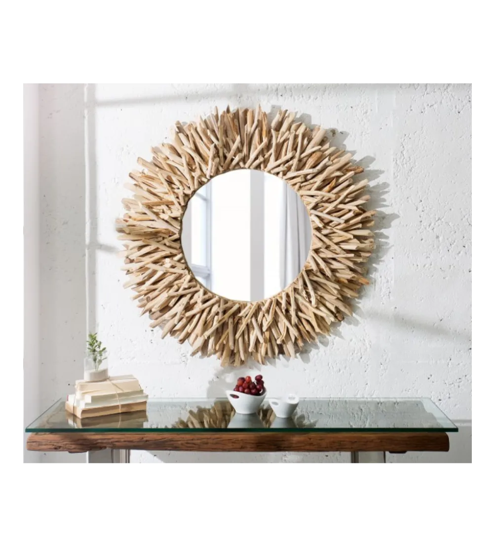 Lustro wiszące Riverside driftwood 80 cm
