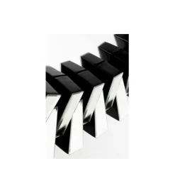 Lustro wiszące SPROCKET 92 cm srebrne