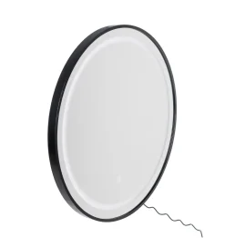 Lustro wiszące TEMPEJO 160 cm czarna rama