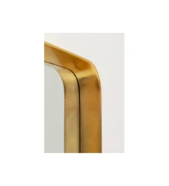 Lustro wiszące VINCENZA 63 x 63 cm złote